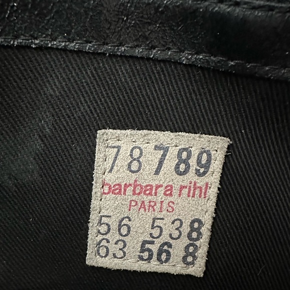 Rare Snakeskin Print Leather Overnight VIP Bag by Barbara Rihl Paris - Picture 6 of 7